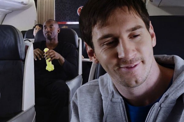 Turkish Airlines: Legends on Board, Kobe vs Messi