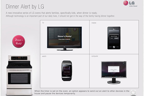 LG: Dinner Alert