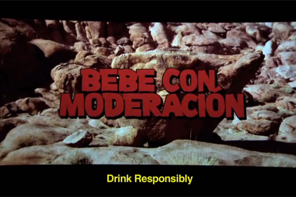 Corona Extra: Drink responsibly