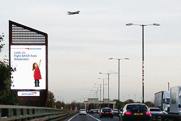 British Airways: #lookup