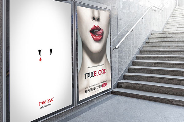 Tampax: True Blood