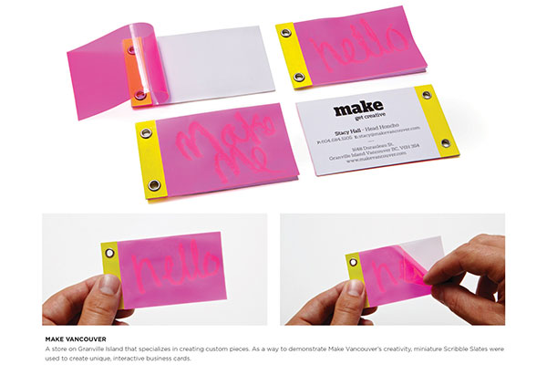 Make Vancouver: Scribble slate