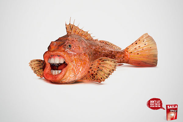 Saila: Breath fish, garlic, onion