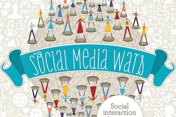 Infografica: Le guerre dei Social Media