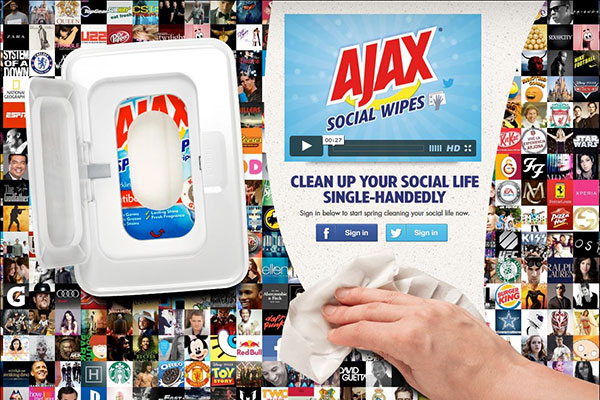 Ajax: Ajax Social Wipes