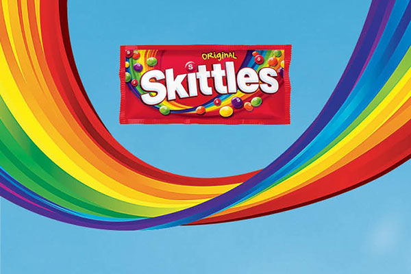 Skittles: Replaced the S in Skittles